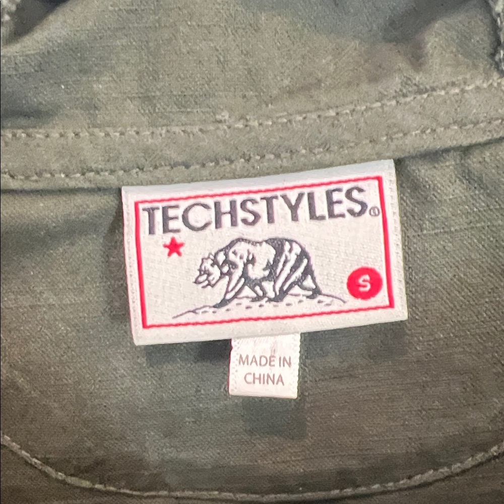 Olive Utility Jacket - Picture 2 of 6